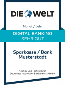 Digital Banking Siegel DIE WELT